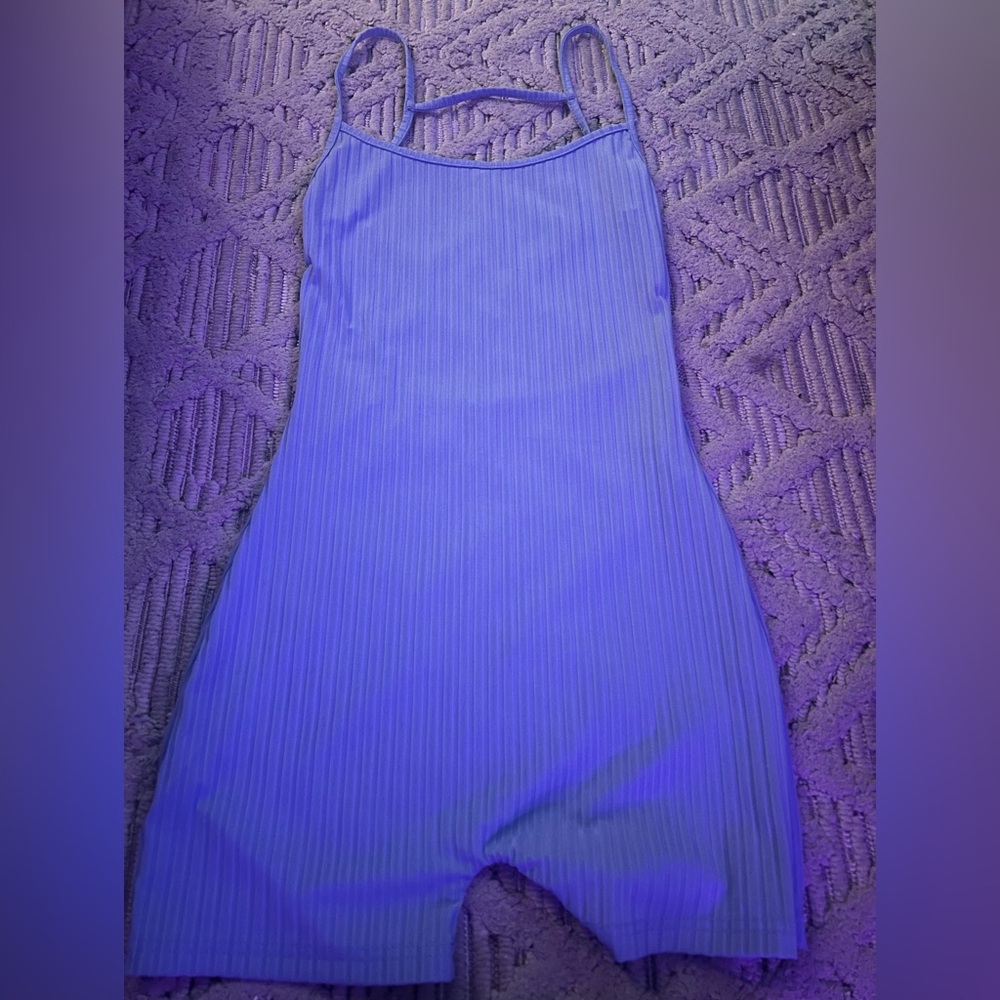 SHEIN Lavender Striped Blouse